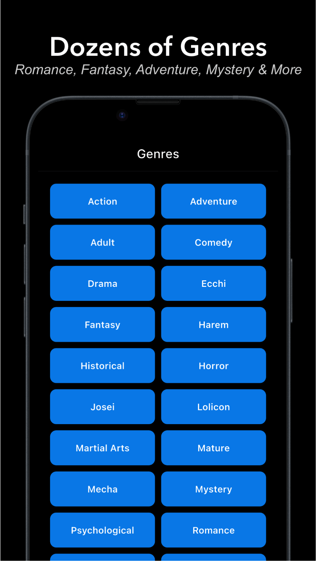 Light Novel App - Dozens of genres including romance, fantasy, and more